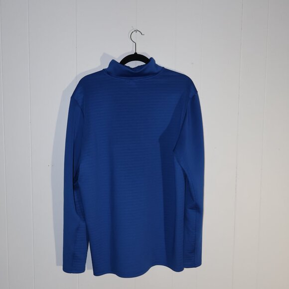 Spyder Active Sport Men’s 1/4 Zip Pullover Blue Size L - Picture 2 of 5